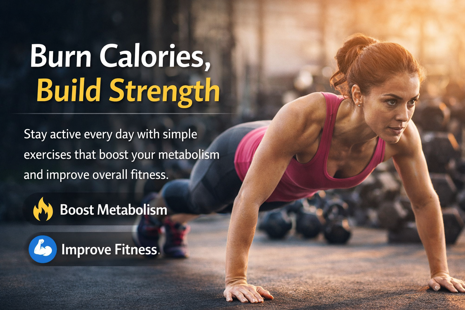Burn Calories, Build Strength
